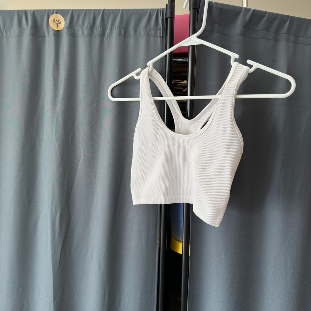 aerie seamless crop top tank